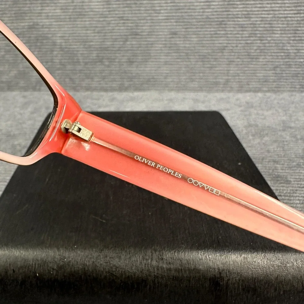 Oliver Peoples‎ Dorfman OTPI Eyeglasses Brown Pink Rectangular Japan 50-14-140